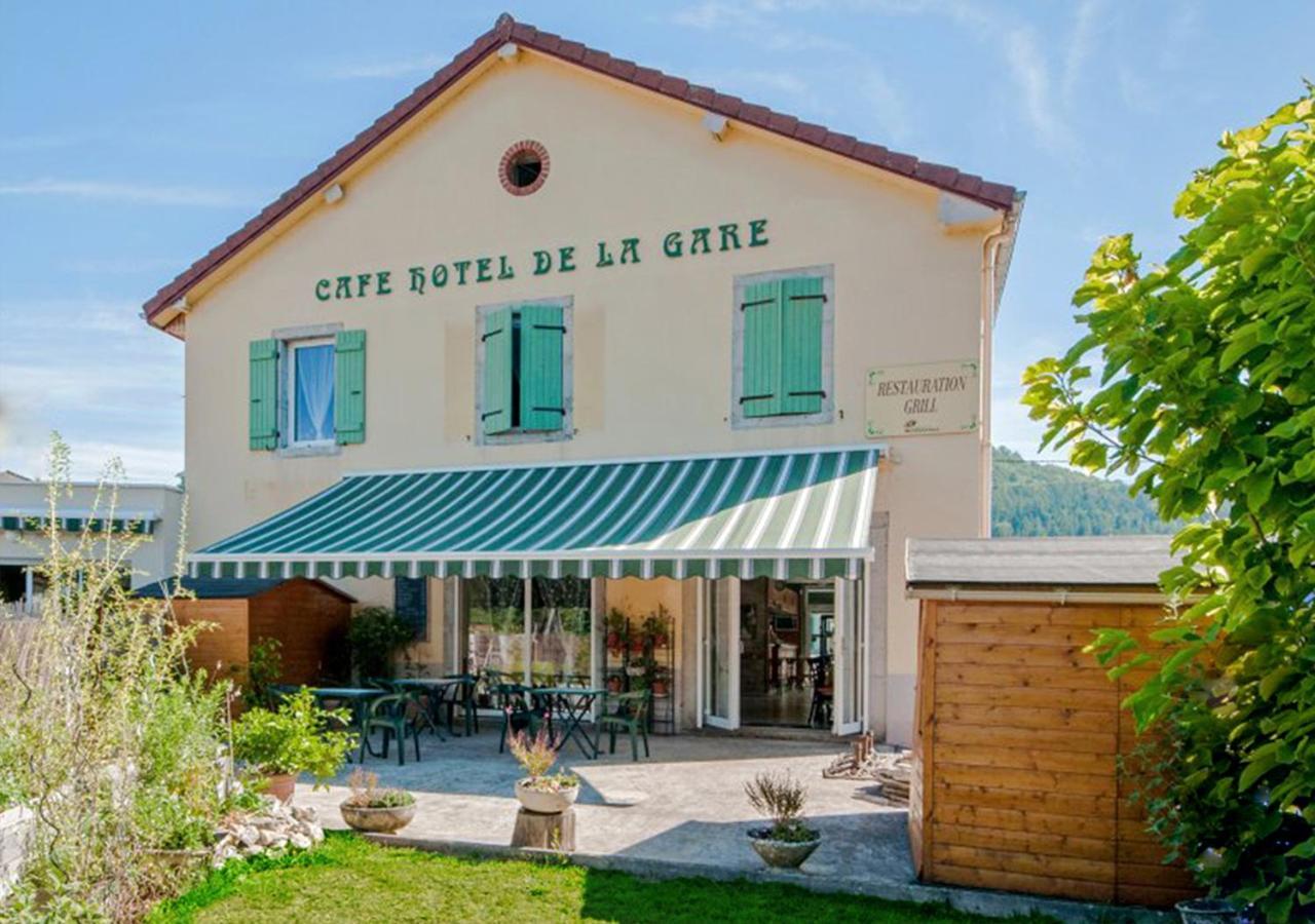 Cafe Hotel De La Gare Champagnole Dış mekan fotoğraf
